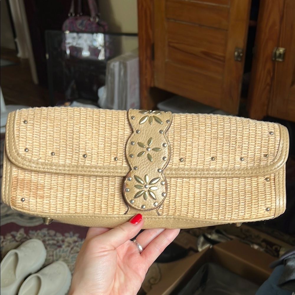 Isaac Mizrahi for Target Straw Clutch